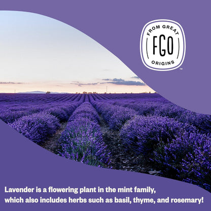 Organic Lavender Flowers Dried | Perfect for Tea, Baking, Lemonade, DIY Beauty, Sachets & Fresh Fragrance | 100% Raw from France | Large 4Oz Resealable Kraft Bag | by